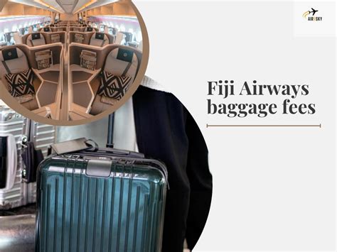 extra baggage cost fiji airways